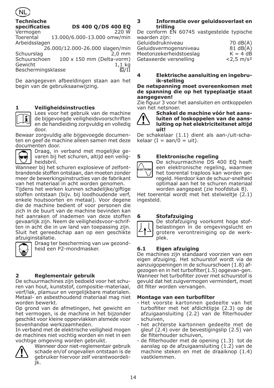 Festool DS 400 Q-EQ User Manual | Page 14 / 34