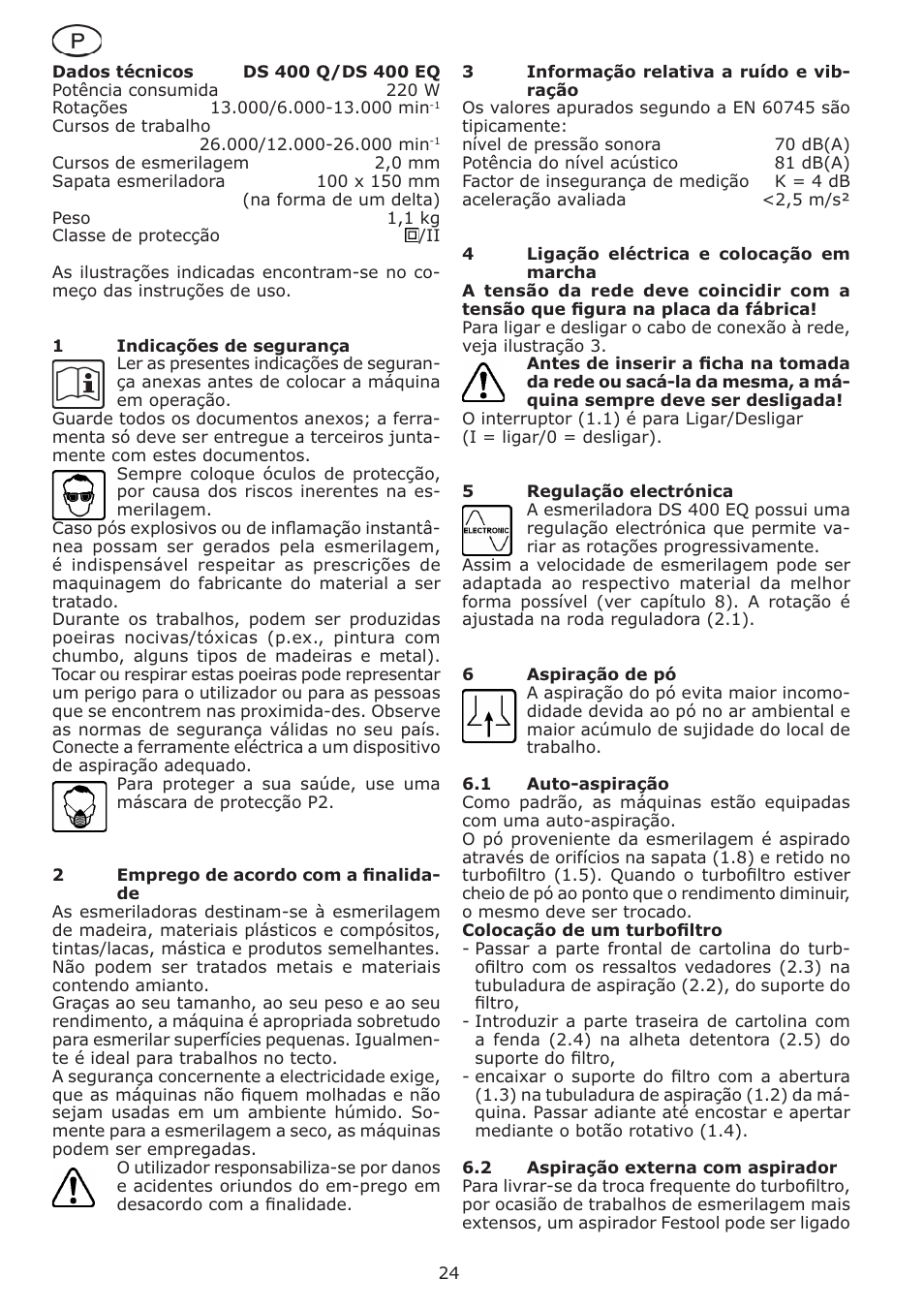 Festool DS 400 Q-EQ User Manual | Page 24 / 34