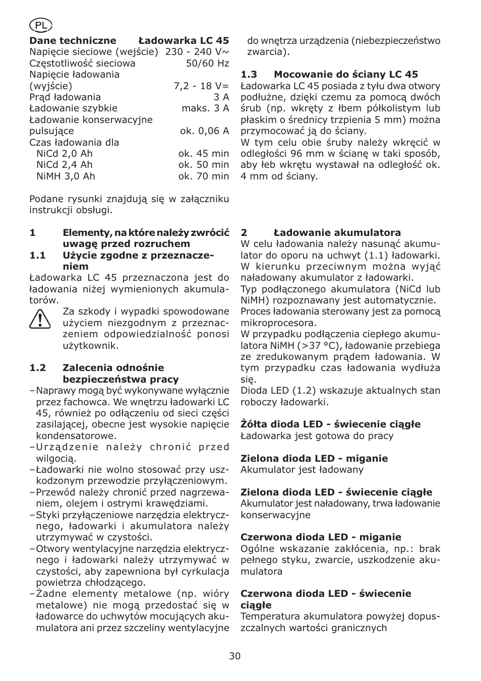 Festool LC 45 User Manual | Page 30 / 34