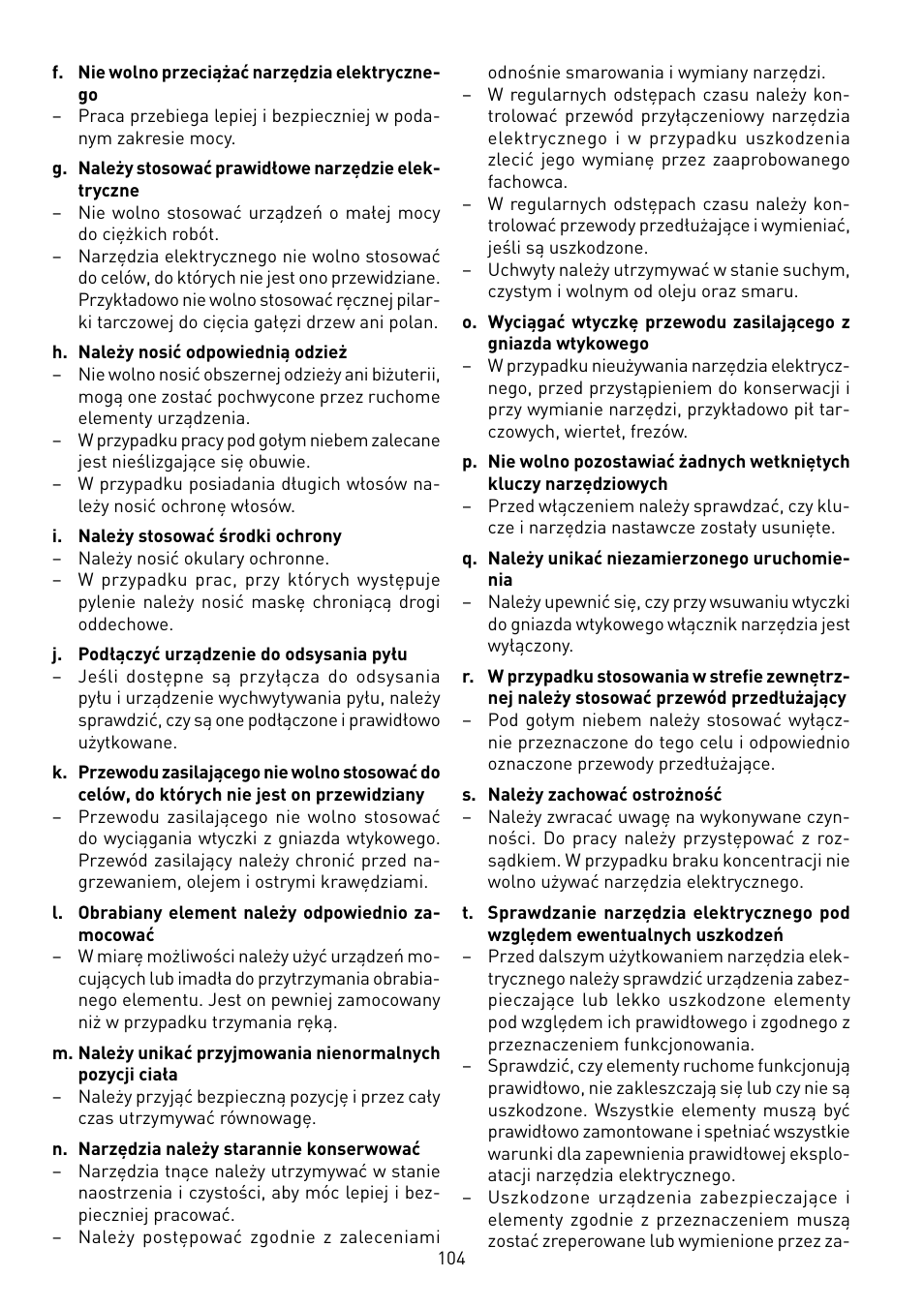 Festool CS 50 EB PRECISIO User Manual | Page 104 / 110
