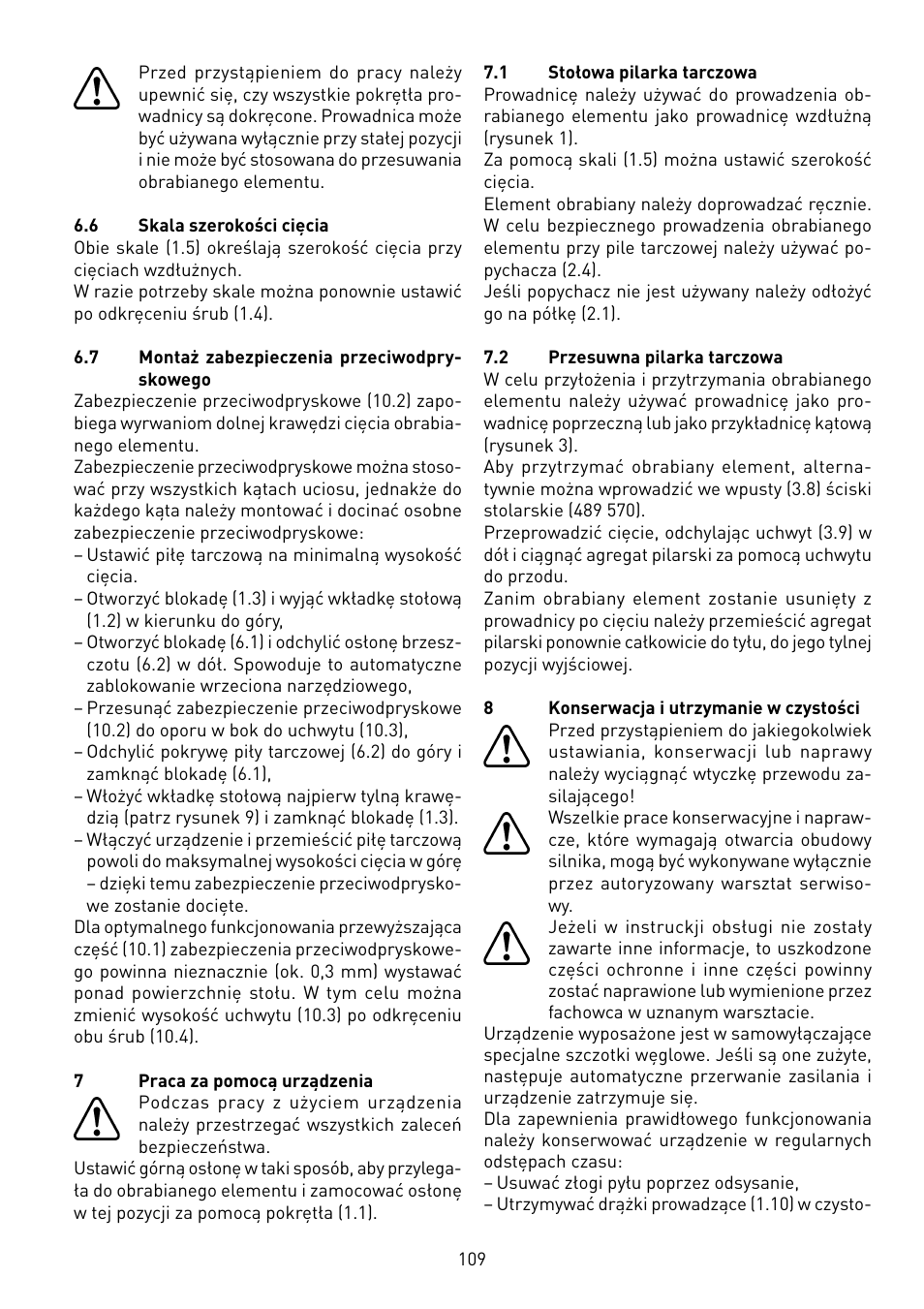 Festool CS 50 EB PRECISIO User Manual | Page 109 / 110