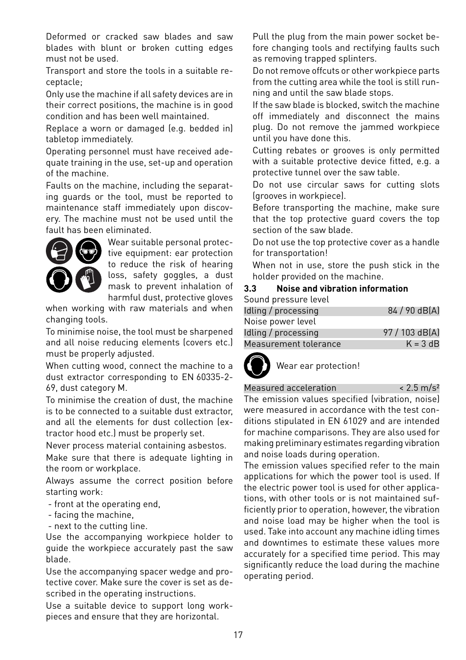 Festool CS 50 EB PRECISIO User Manual | Page 17 / 110