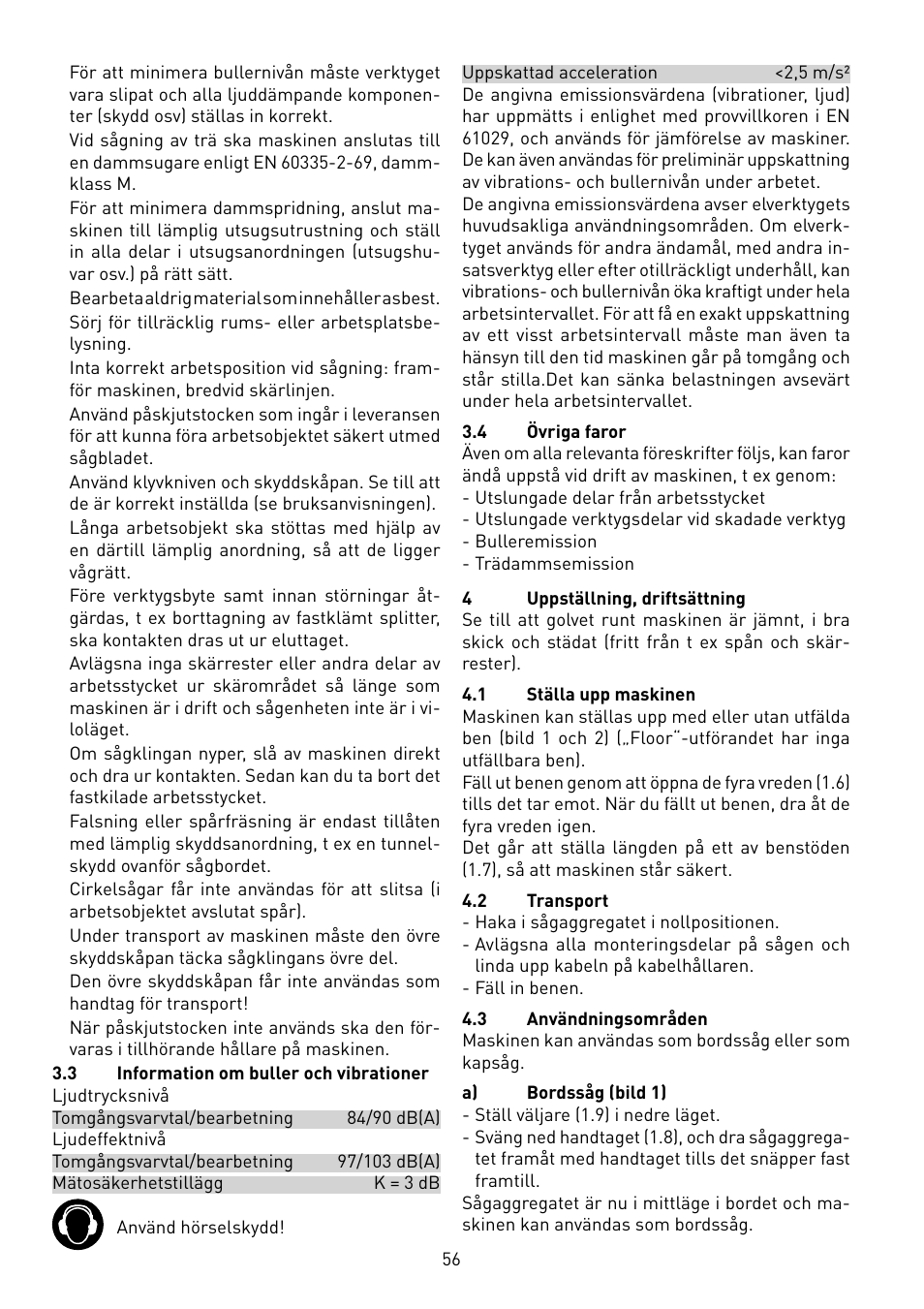 Festool CS 50 EB PRECISIO User Manual | Page 56 / 110