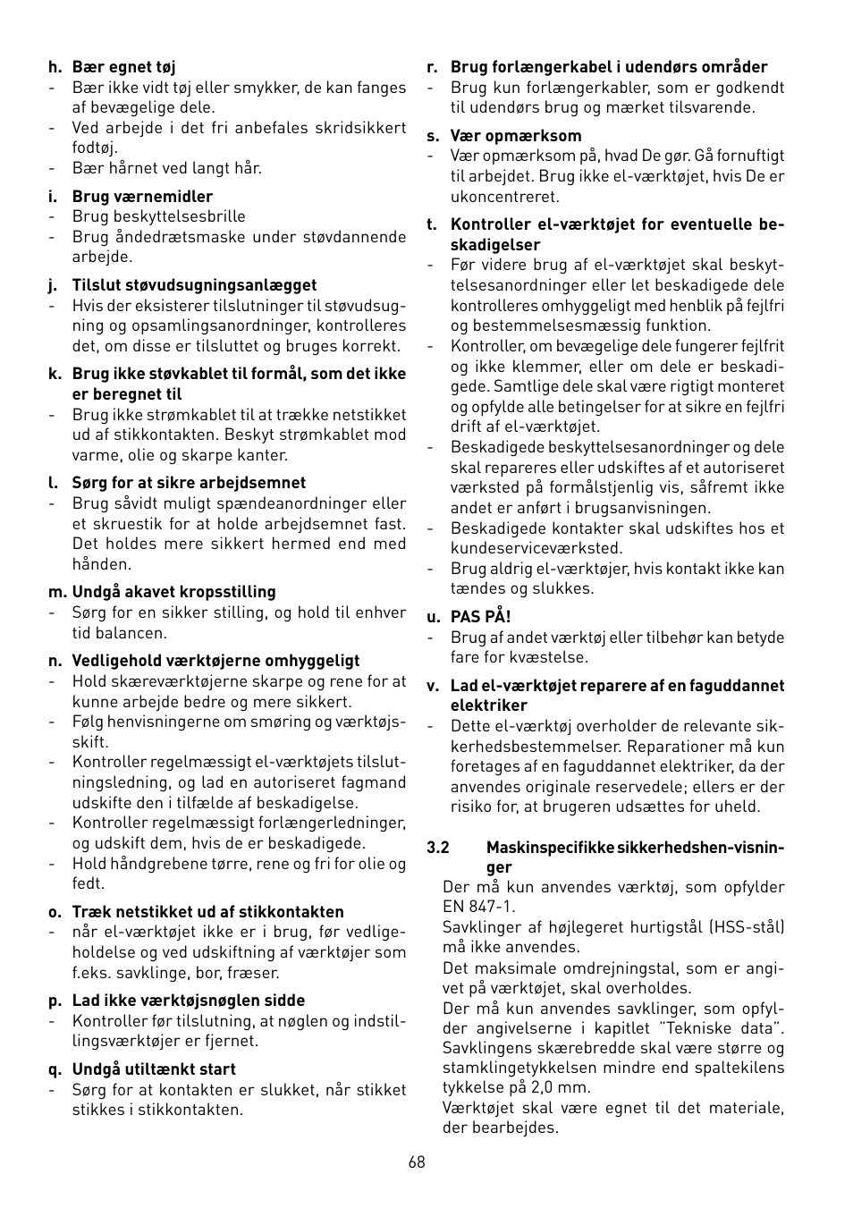 Festool CS 50 EB PRECISIO User Manual | Page 68 / 110