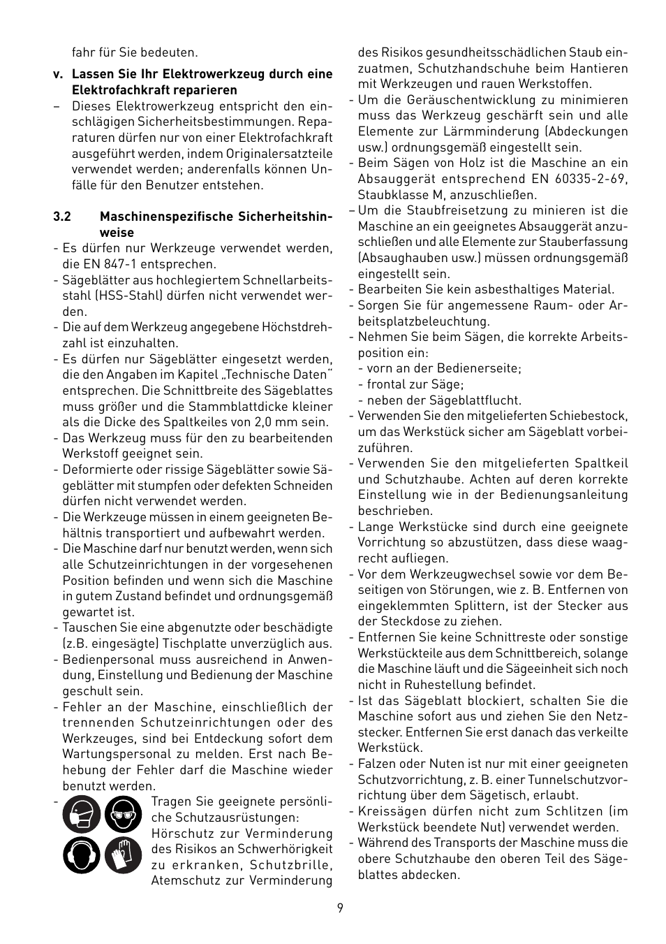 Festool CS 50 EB PRECISIO User Manual | Page 9 / 110