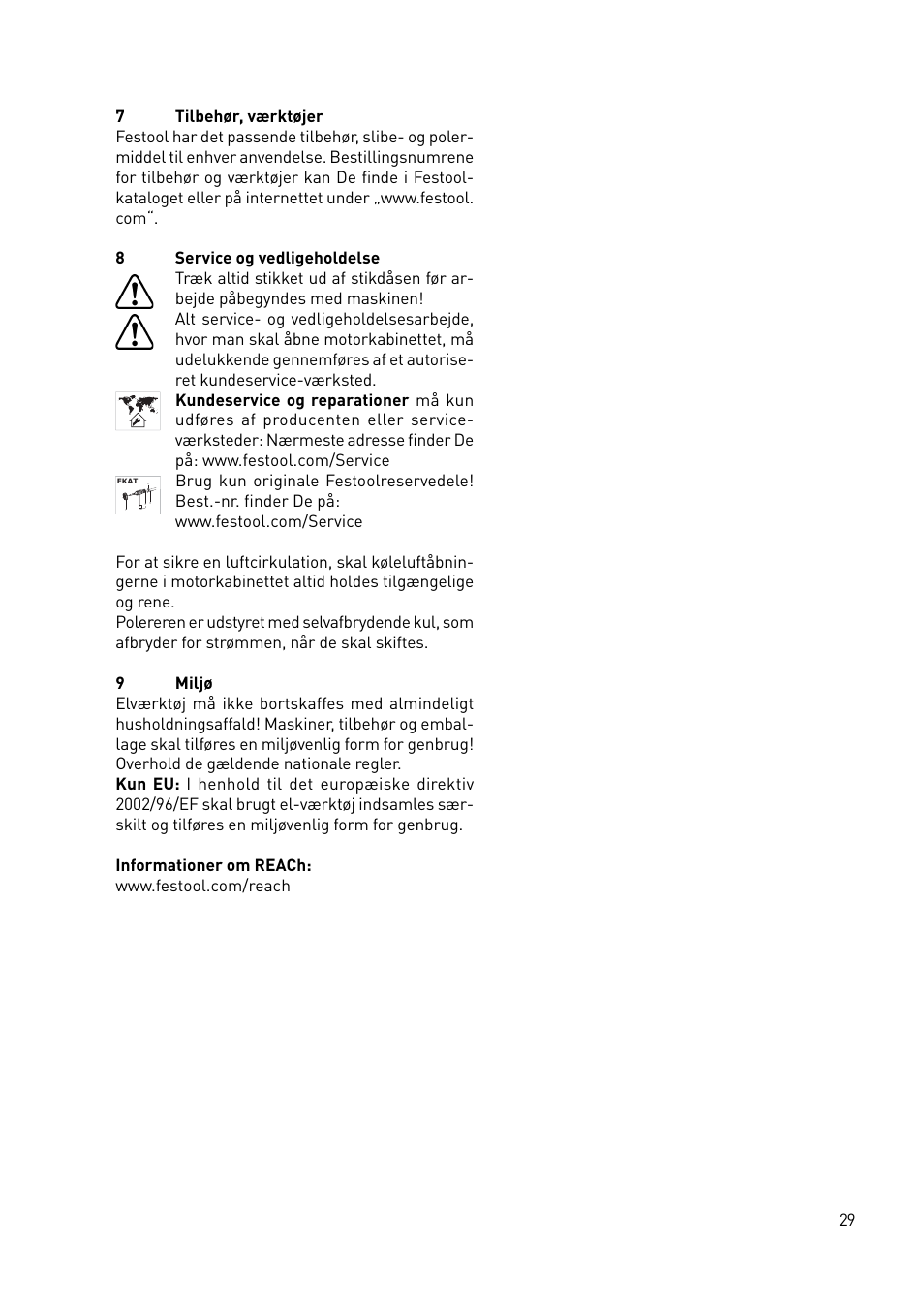 Festool LS 130 EQDUPLEX User Manual | Page 29 / 46