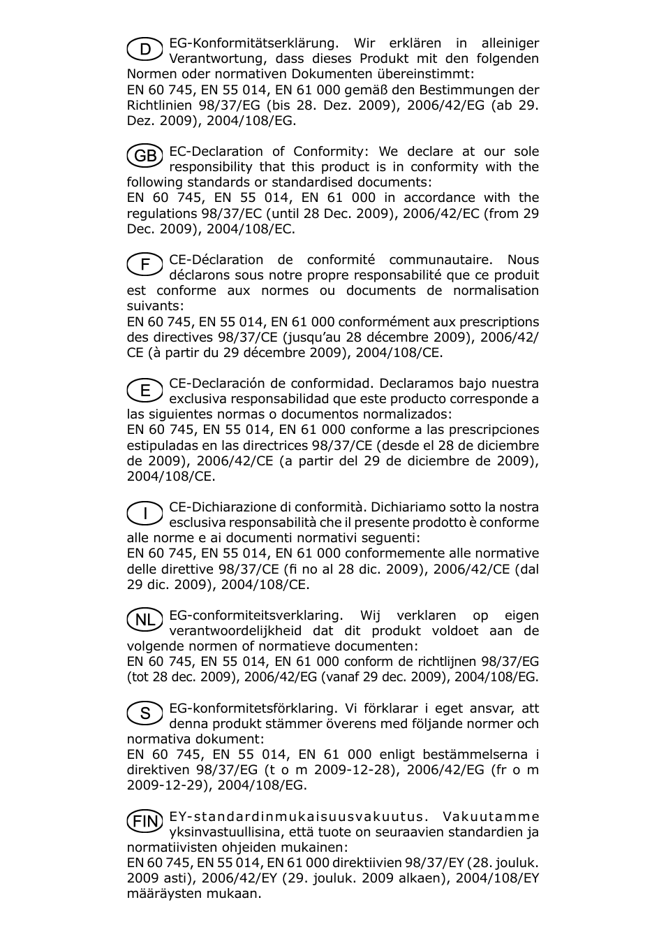 Festool RAP 150.03 User Manual | Page 2 / 62
