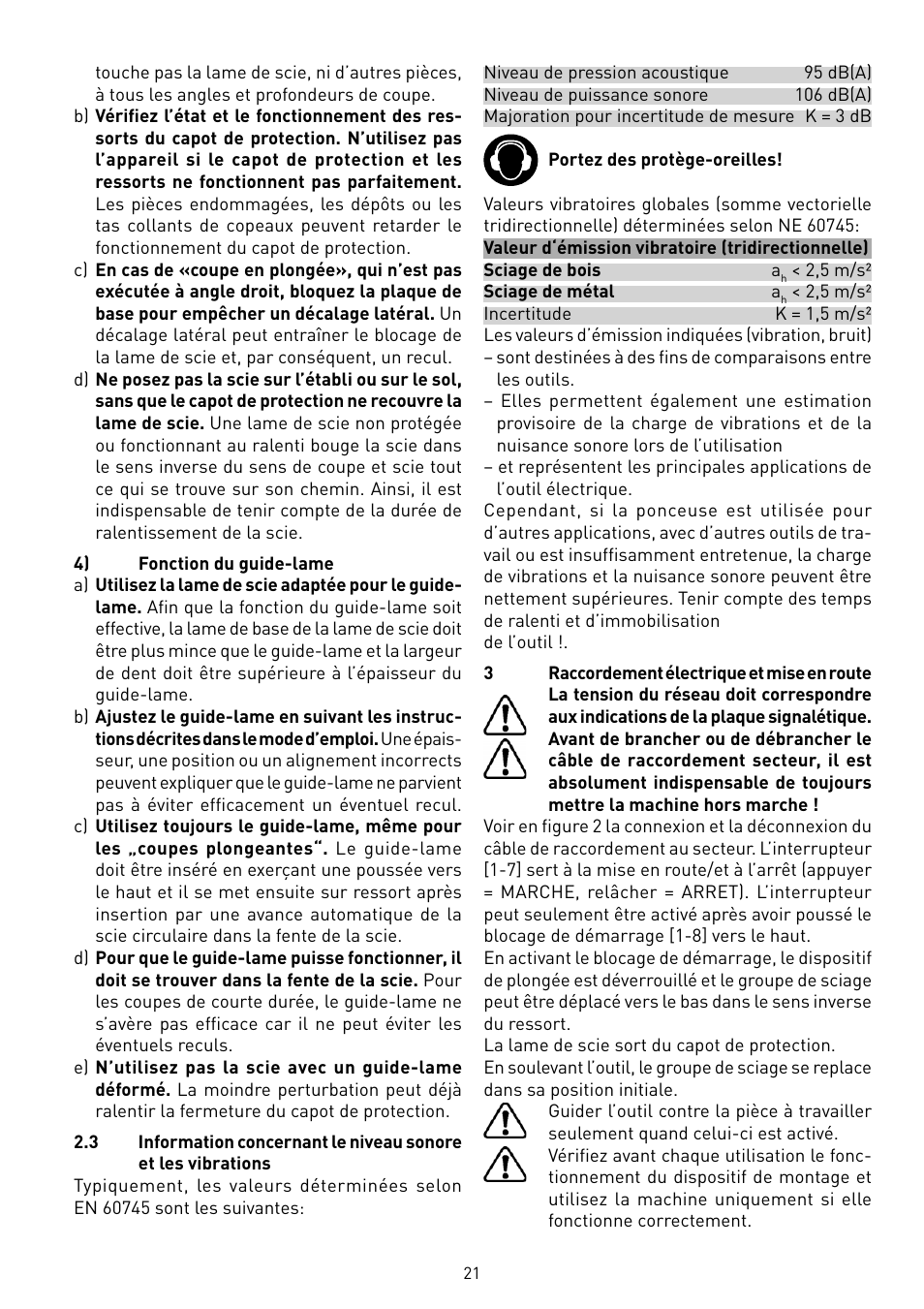 Festool TS 75 User Manual | Page 21 / 90