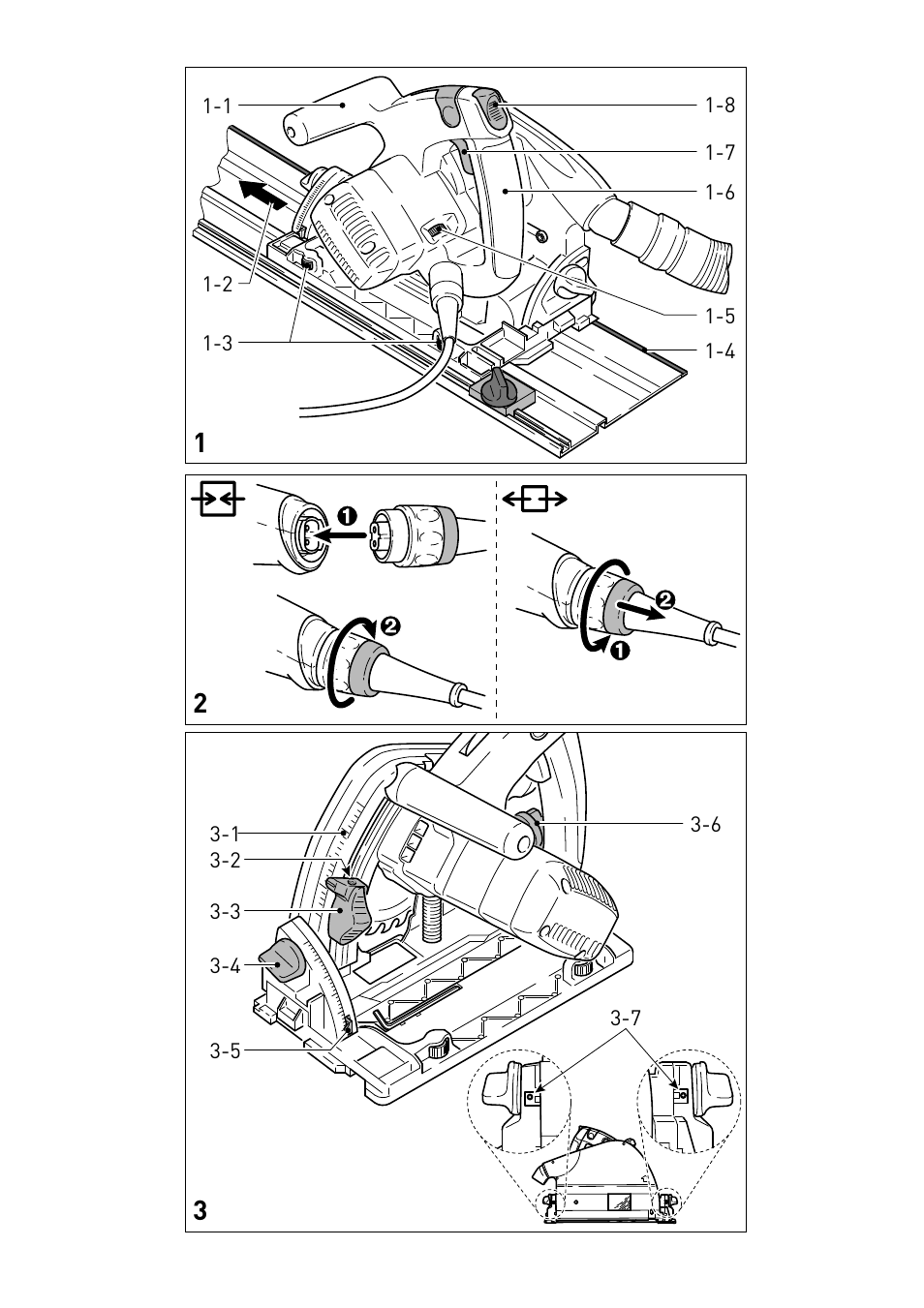 Festool TS 75 User Manual | Page 3 / 90