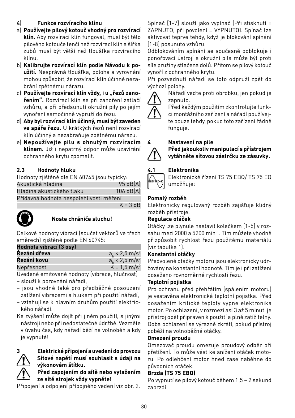 Festool TS 75 User Manual | Page 80 / 90