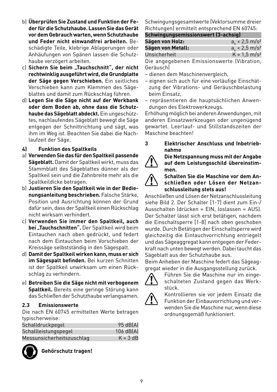 Festool TS 75 User Manual | Page 9 / 90