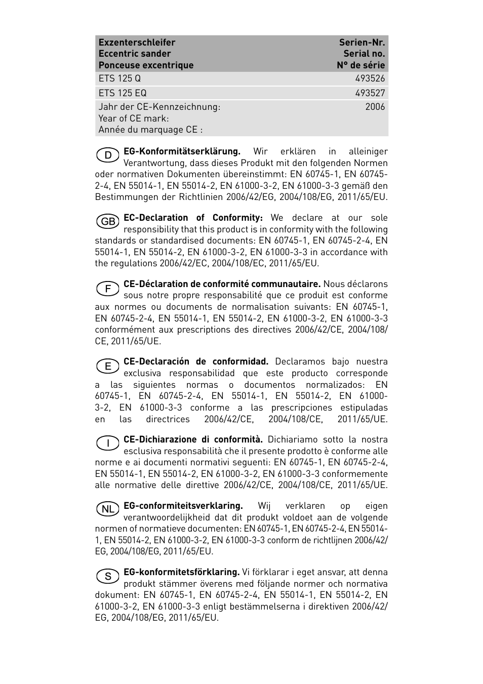 Festool ETS 125 Q-EQ User Manual | Page 2 / 46