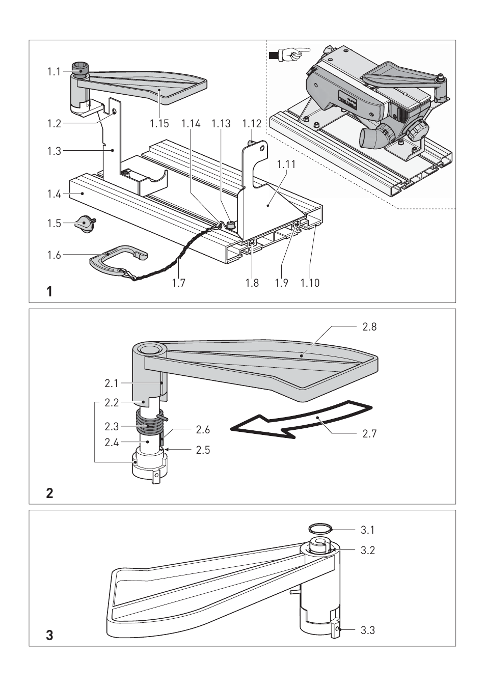 Festool SE-EHL User Manual | Page 3 / 30