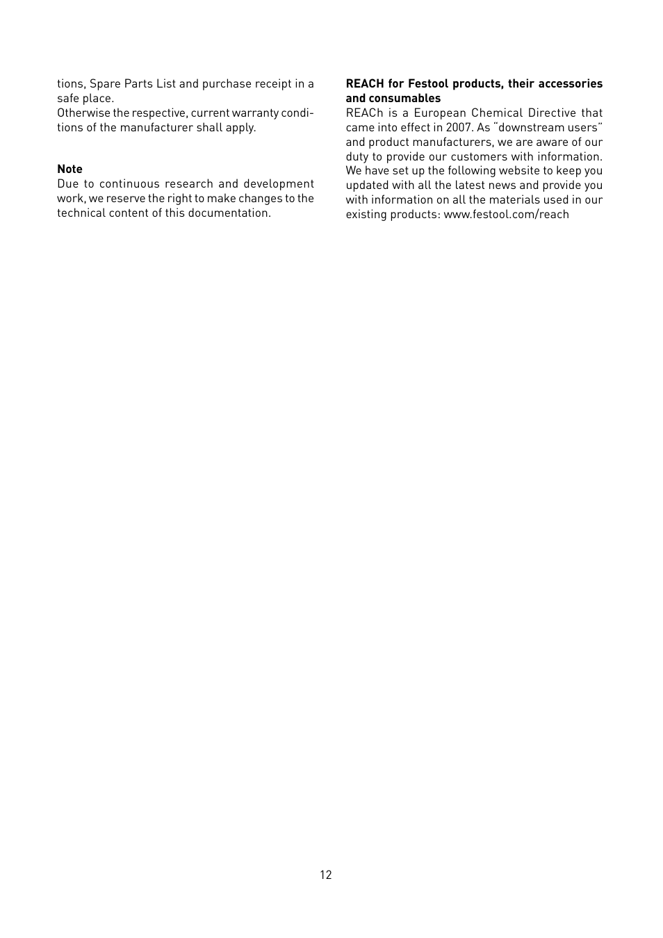 Festool PF 1200 E User Manual | Page 12 / 56