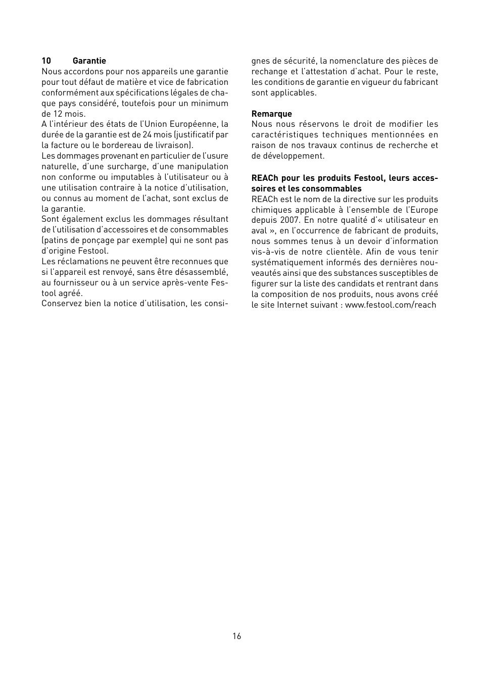 Festool PF 1200 E User Manual | Page 16 / 56