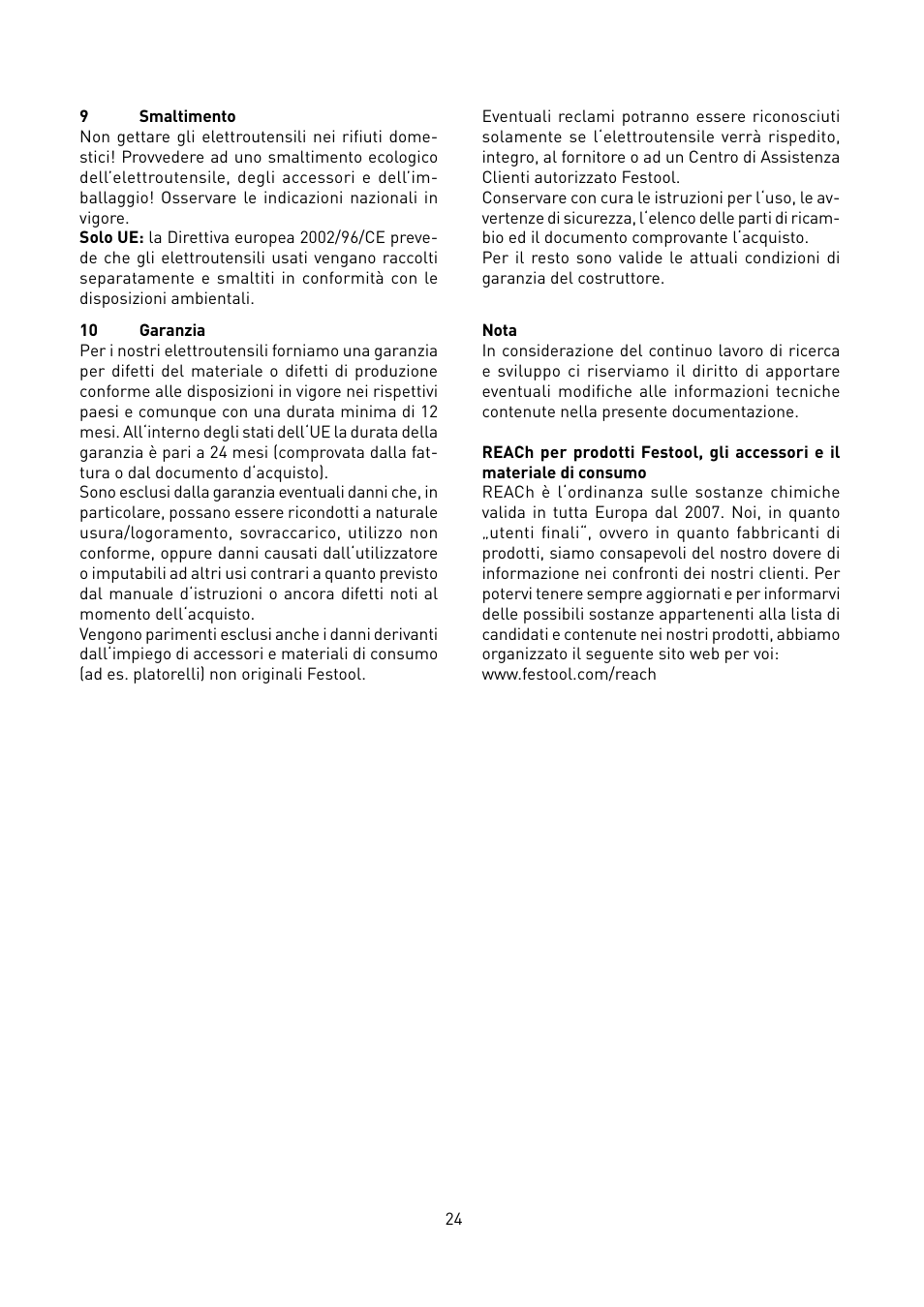 Festool PF 1200 E User Manual | Page 24 / 56