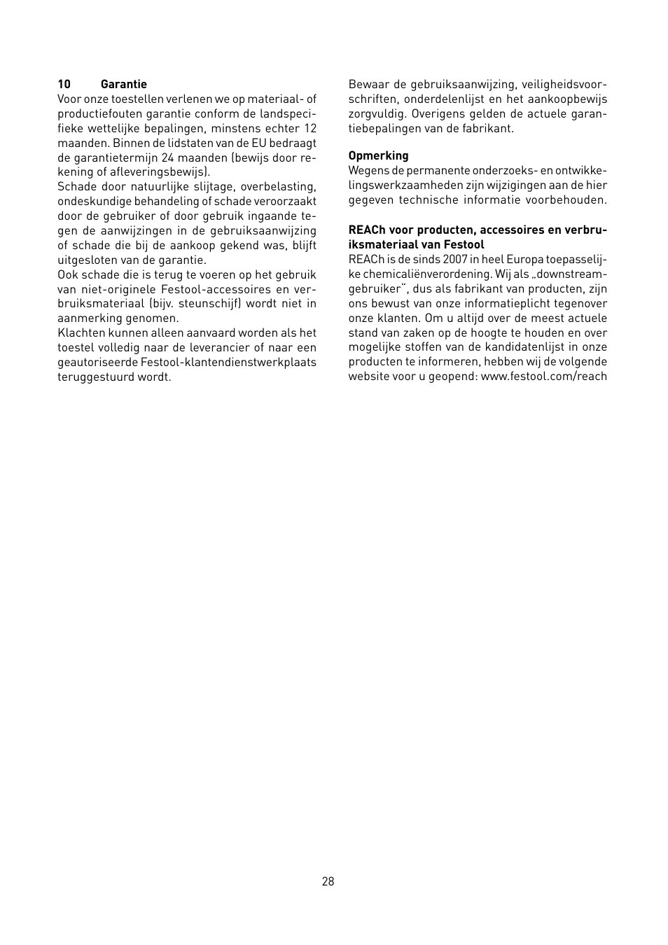 Festool PF 1200 E User Manual | Page 28 / 56