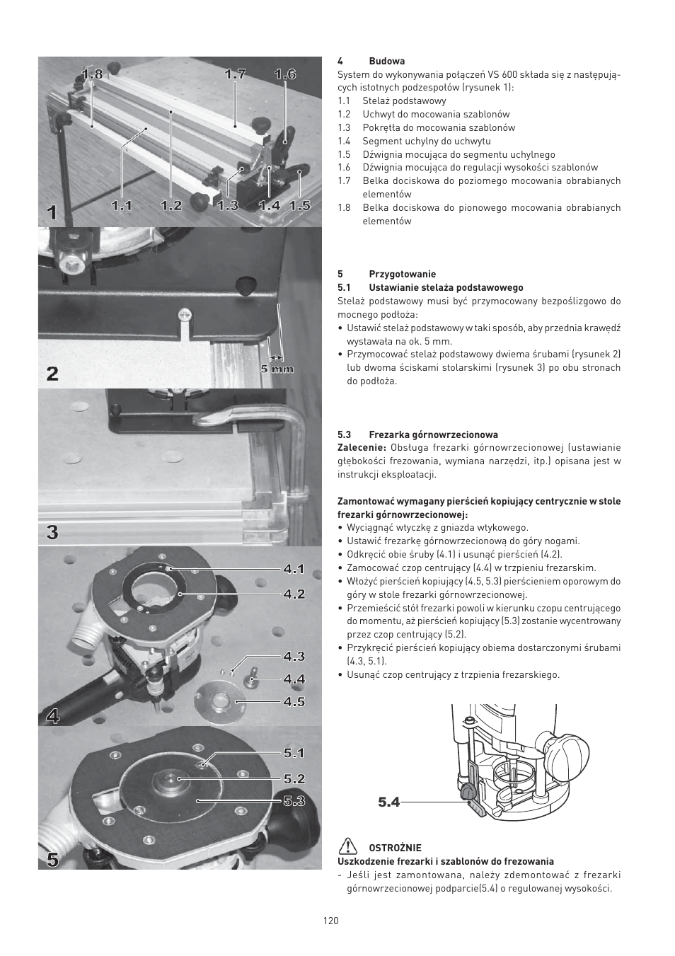 Festool VS 600 accessories User Manual | Page 120 / 144