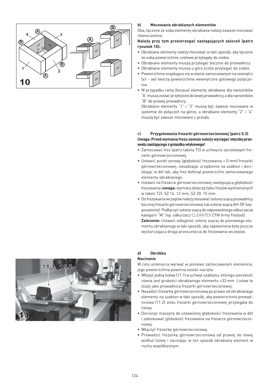 Festool VS 600 accessories User Manual | Page 124 / 144