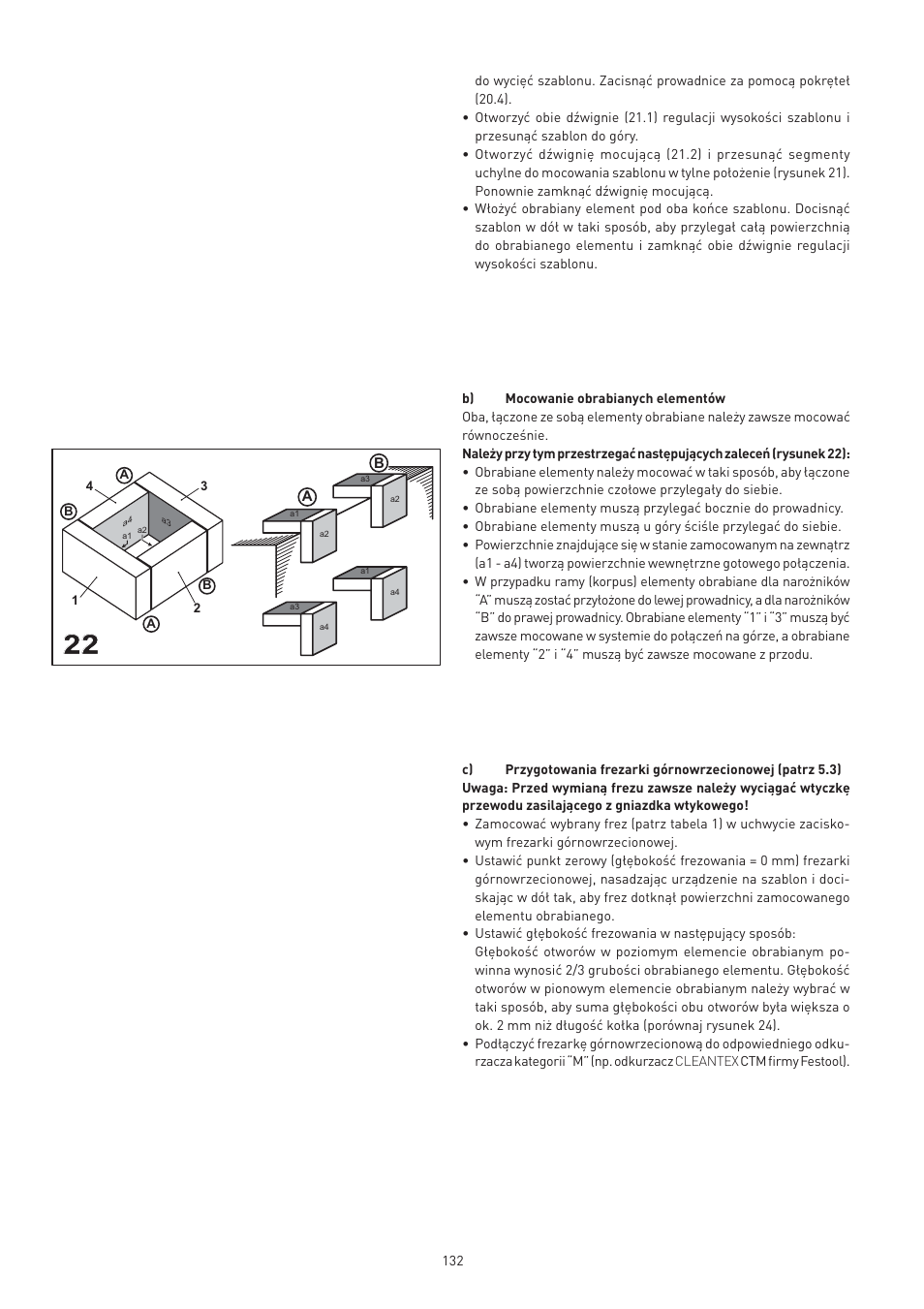 Festool VS 600 accessories User Manual | Page 132 / 144