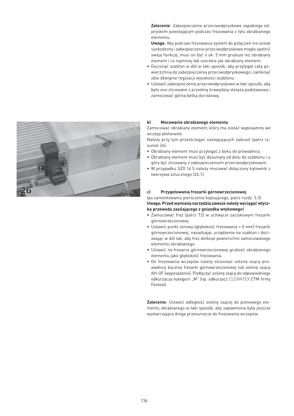 Festool VS 600 accessories User Manual | Page 136 / 144