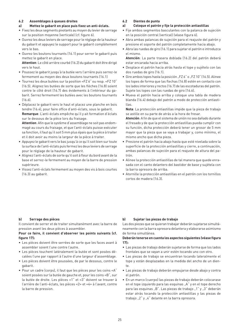 Festool VS 600 accessories User Manual | Page 25 / 144