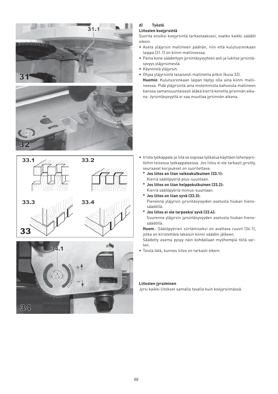 Festool VS 600 accessories User Manual | Page 88 / 144