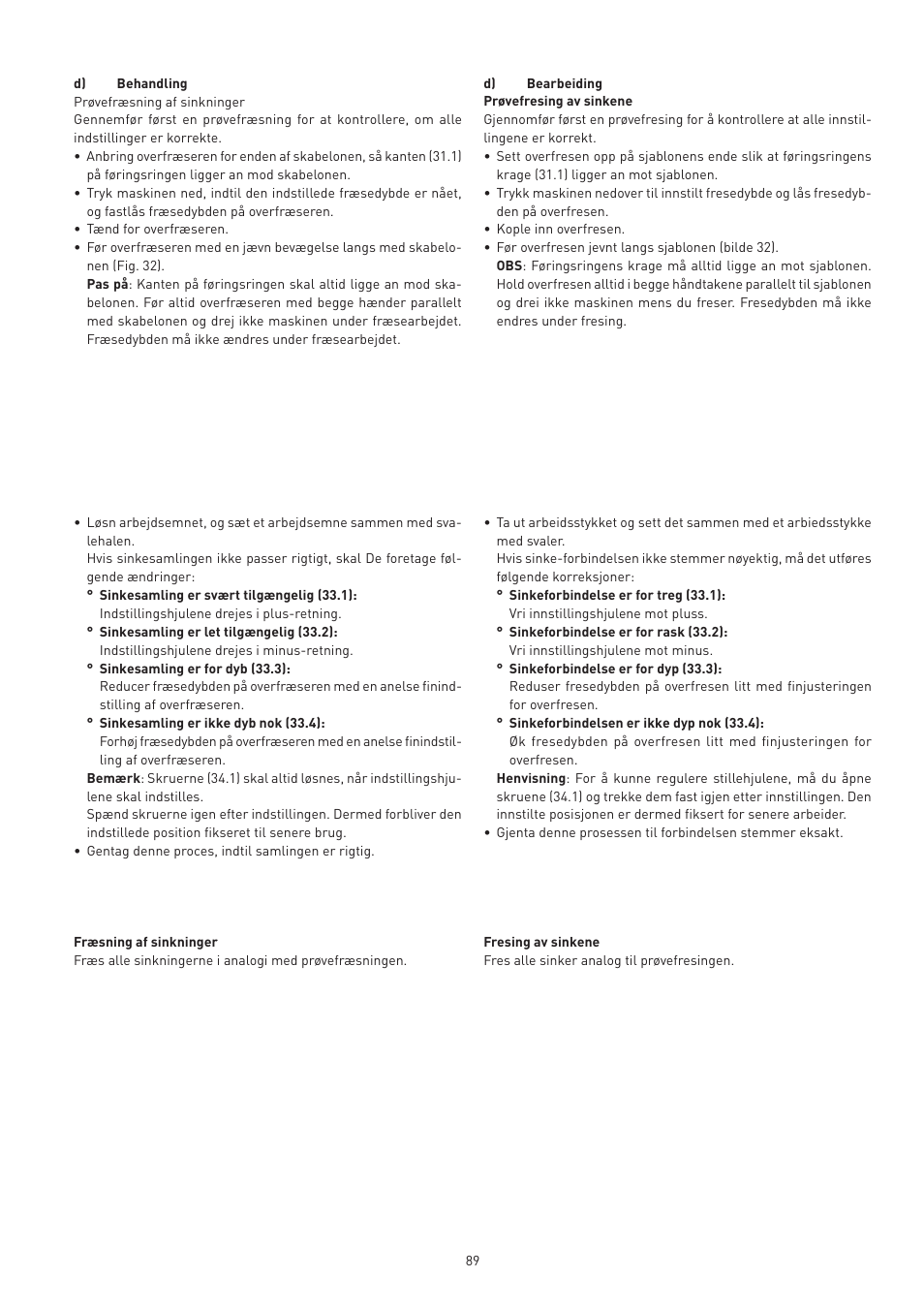 Festool VS 600 accessories User Manual | Page 89 / 144