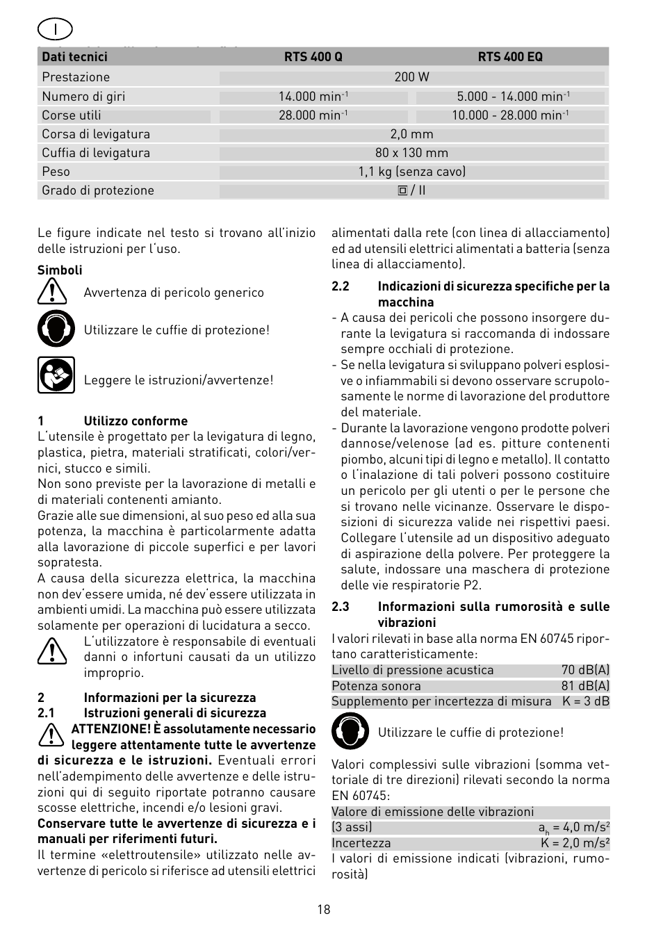 Festool RS 400 Q-EQ User Manual | Page 18 / 46
