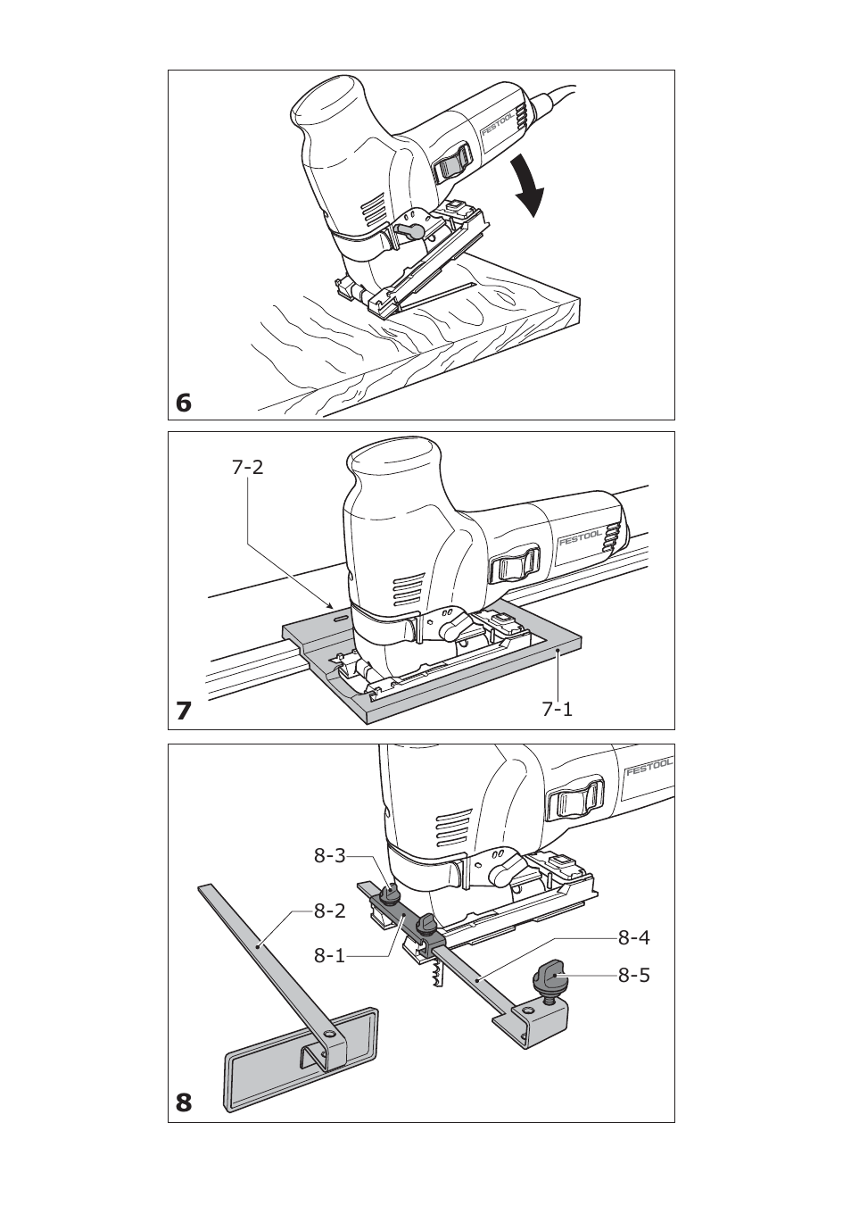 Festool PSB 300 EQ TRION User Manual | Page 5 / 79