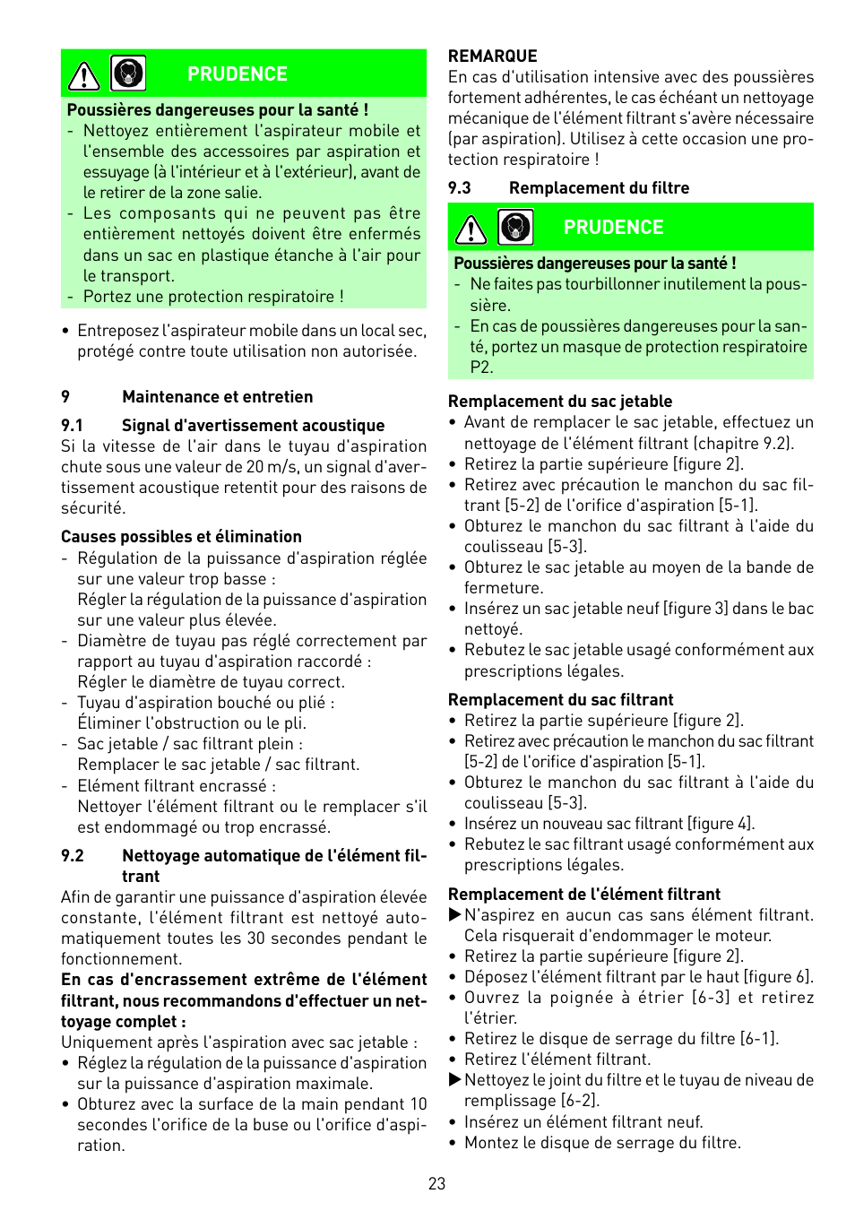 Festool SRM 45 E-LHS 225 PLANEX User Manual | Page 23 / 102
