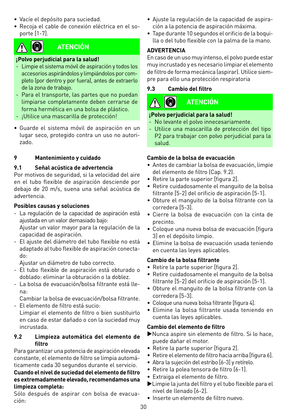 Festool SRM 45 E-LHS 225 PLANEX User Manual | Page 30 / 102