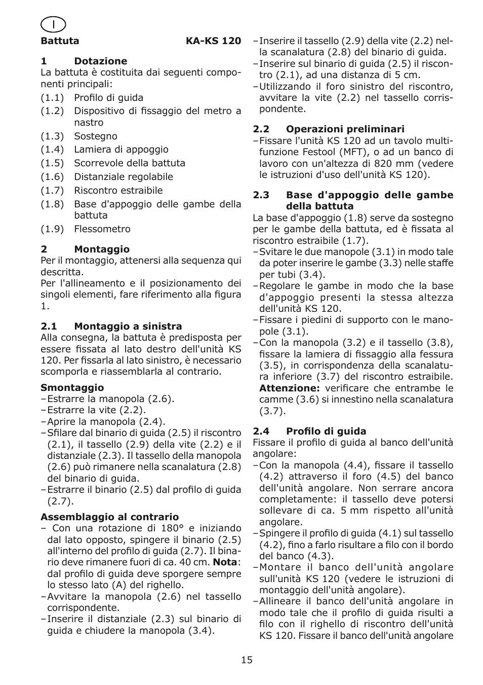 Festool kapex_kappanschlag User Manual | Page 15 / 38