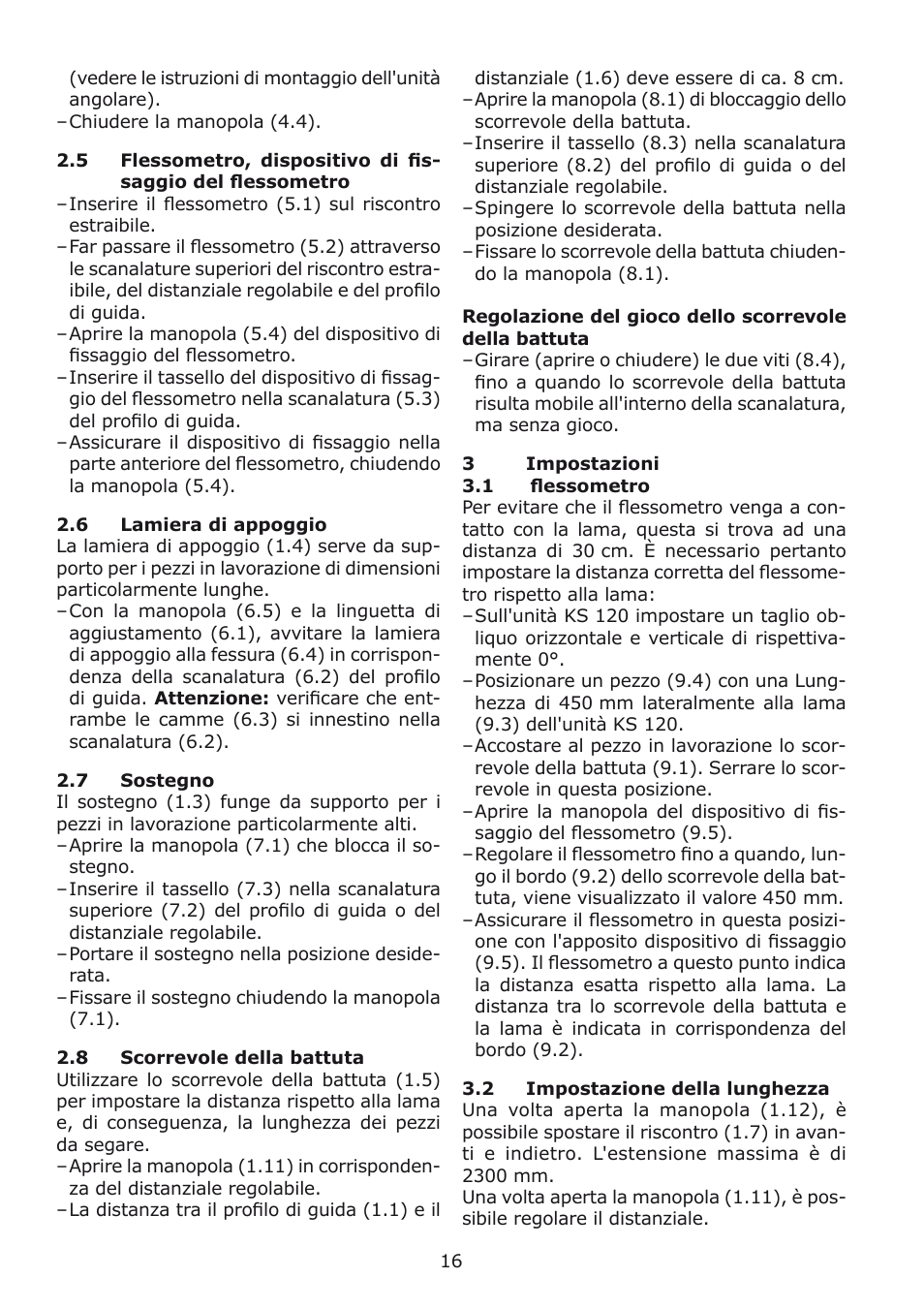 Festool kapex_kappanschlag User Manual | Page 16 / 38