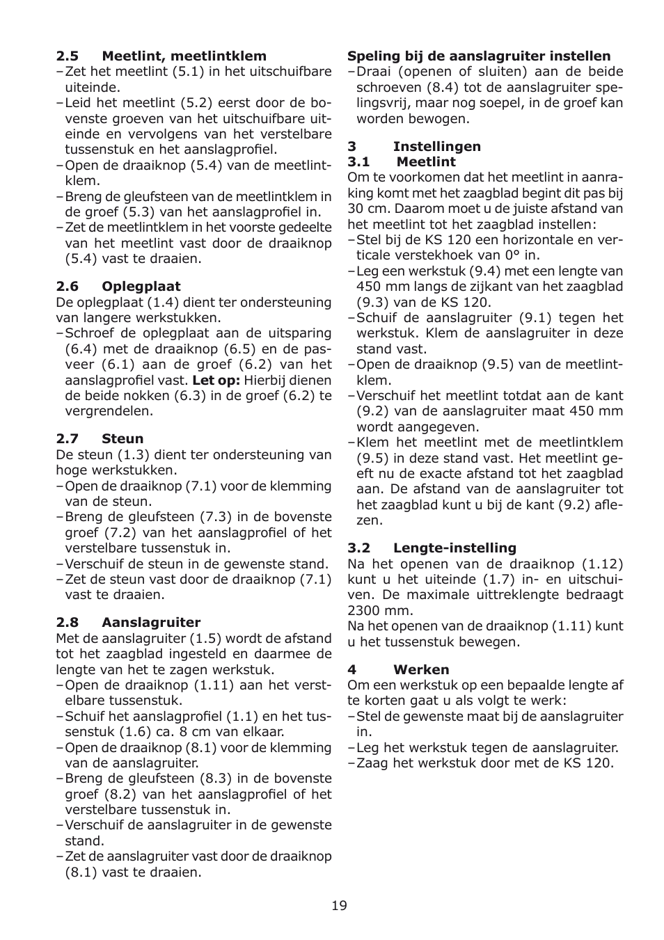 Festool kapex_kappanschlag User Manual | Page 19 / 38