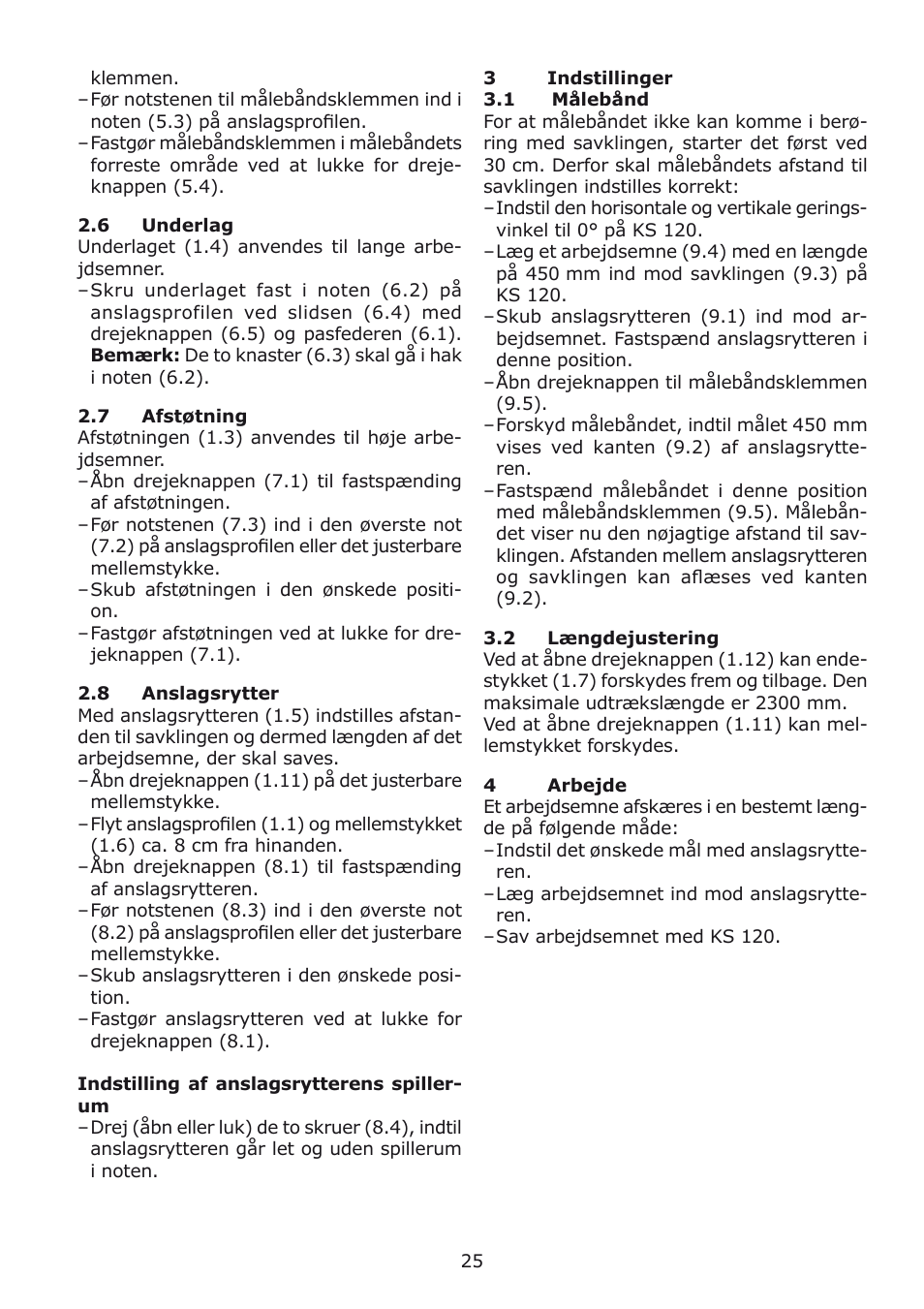 Festool kapex_kappanschlag User Manual | Page 25 / 38
