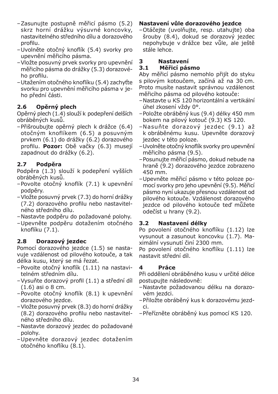 Festool kapex_kappanschlag User Manual | Page 34 / 38