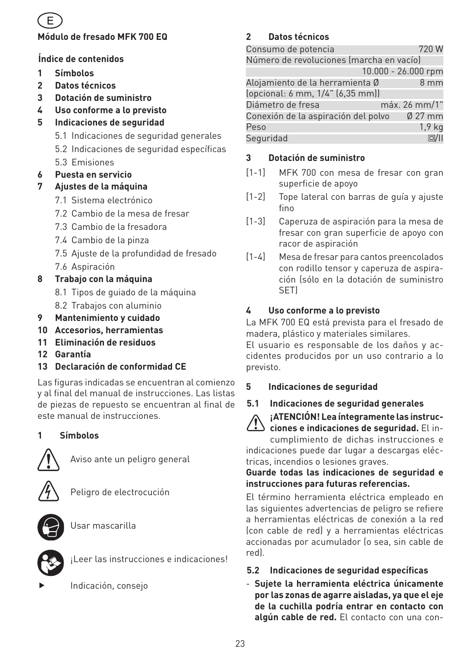 Festool MFK 700 EQ User Manual | Page 23 / 92