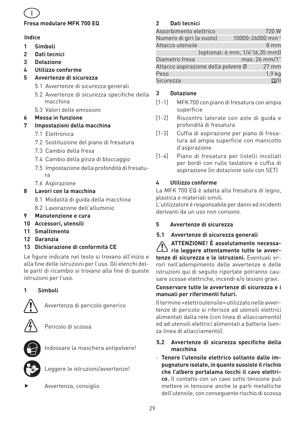 Festool MFK 700 EQ User Manual | Page 29 / 92