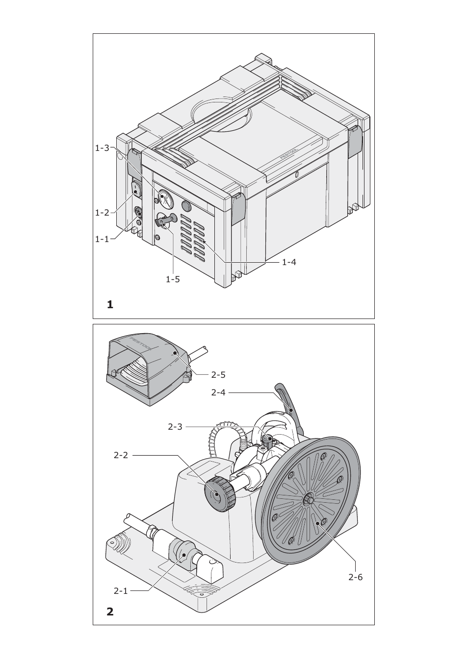 Festool VAC SYS User Manual | Page 2 / 101