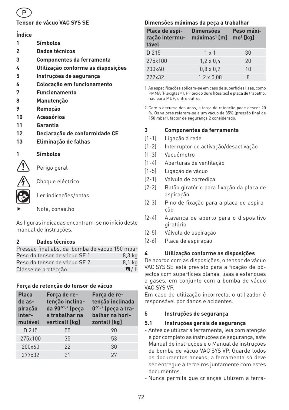 Festool VAC SYS User Manual | Page 72 / 101