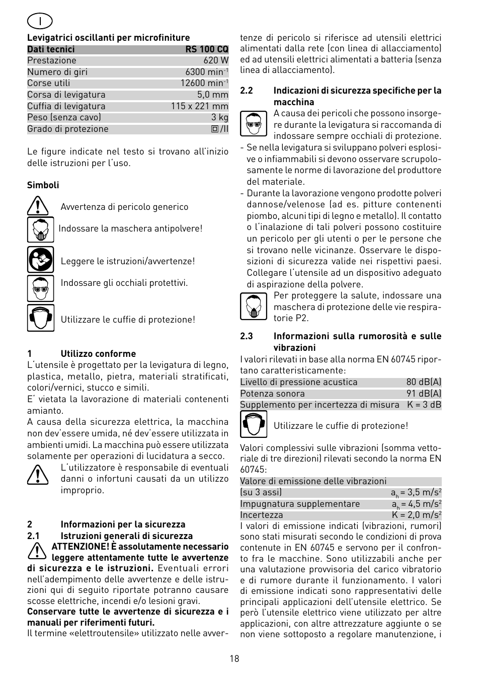 Festool RS 100 CQ User Manual | Page 18 / 46