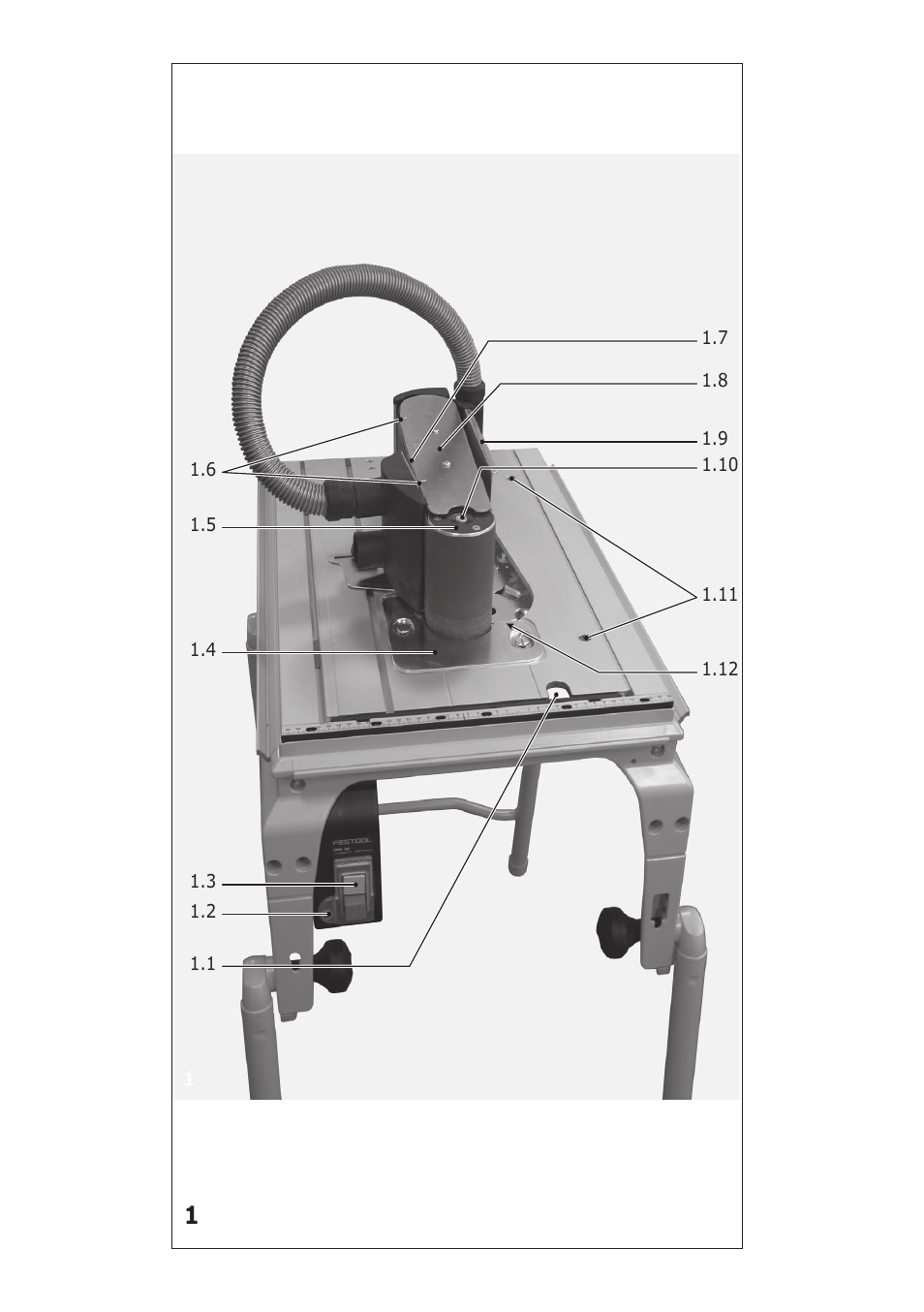 Festool CMS MOD BS 120 User Manual | Page 3 / 62