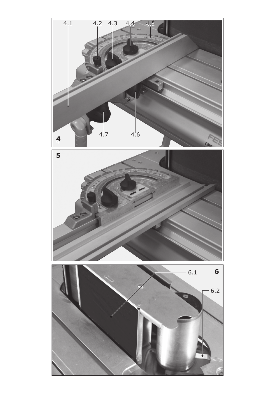 Festool CMS MOD BS 120 User Manual | Page 5 / 62