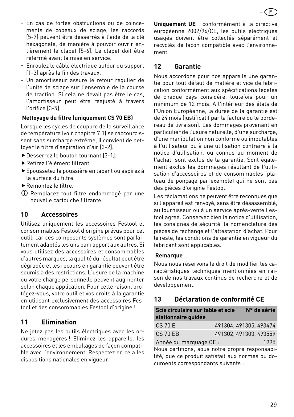 Festool CS 70 E PRECISIO User Manual | Page 29 / 116