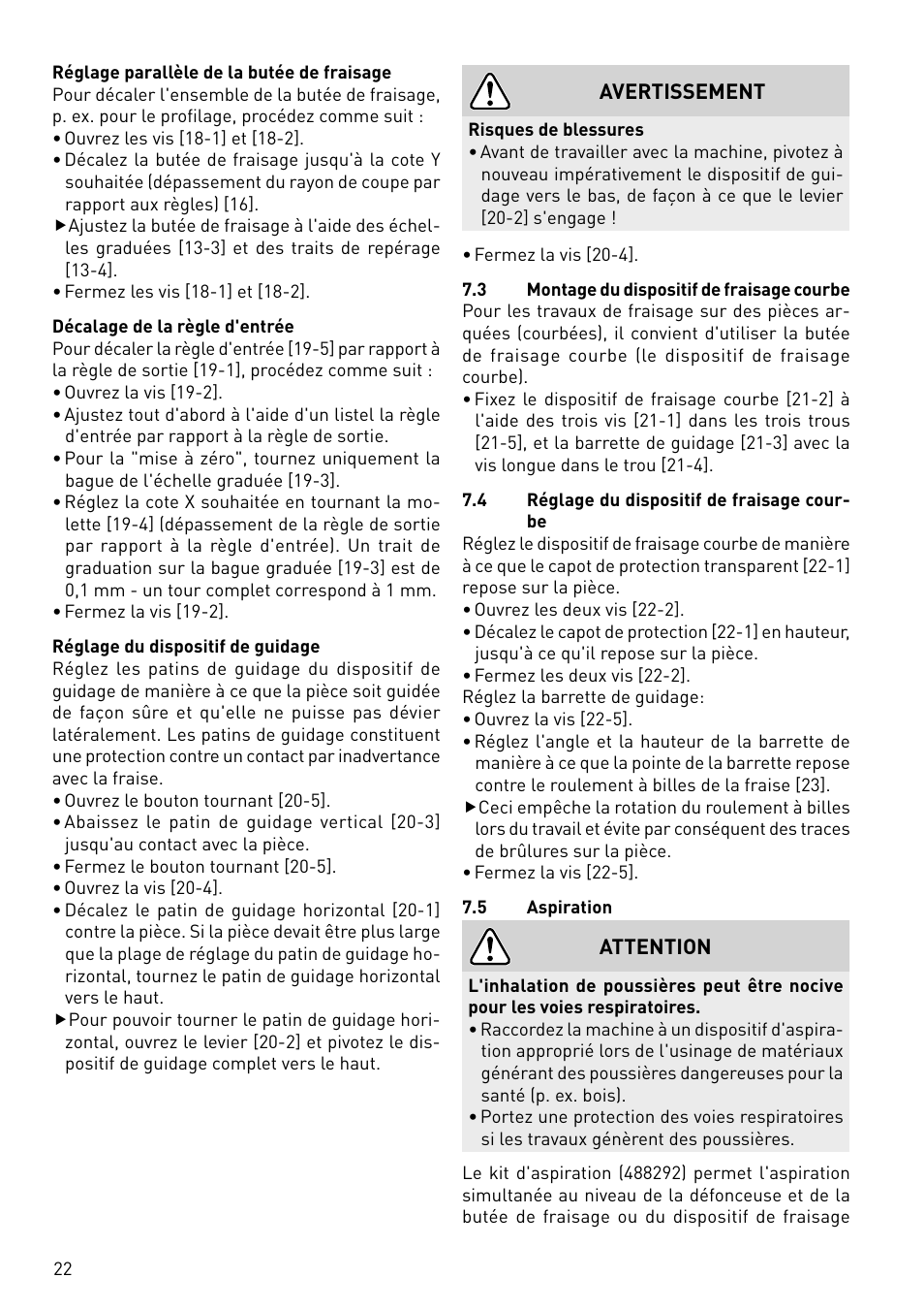 Festool CMS-OF User Manual | Page 22 / 100