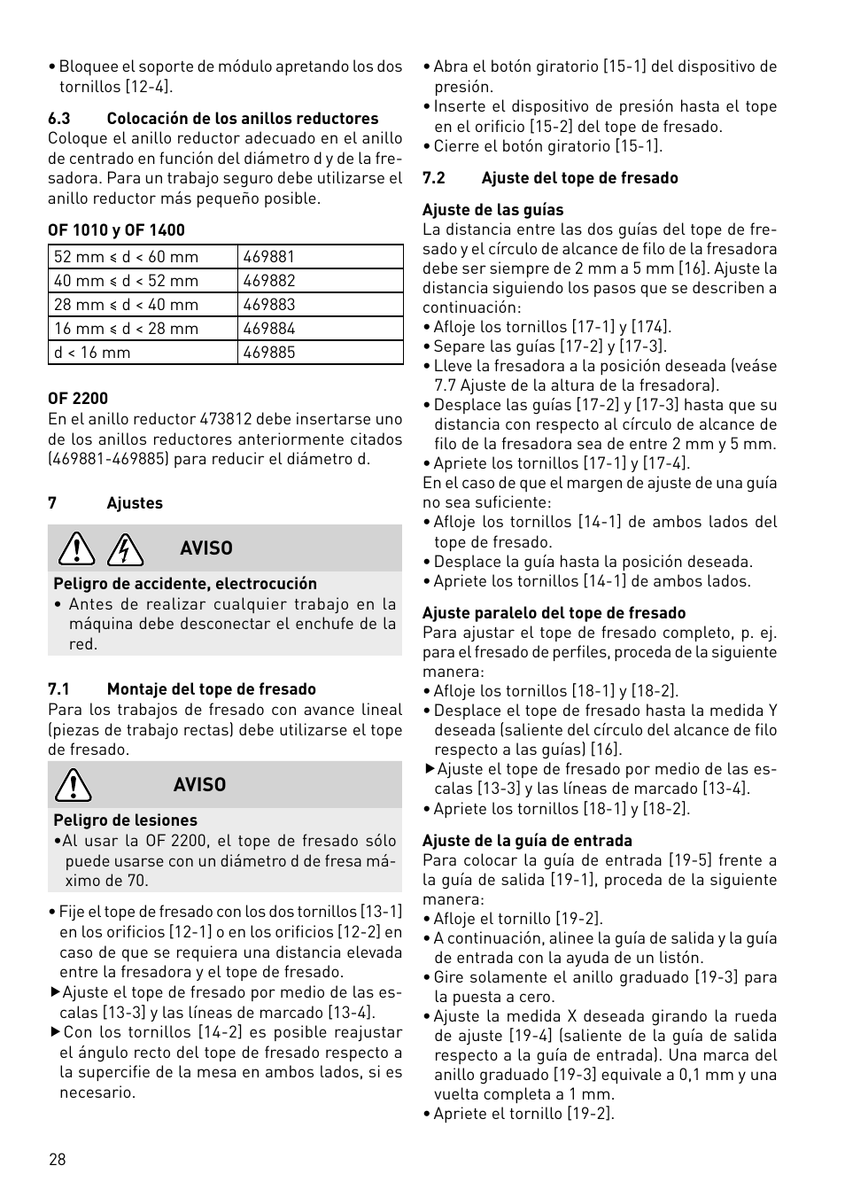 Festool CMS-OF User Manual | Page 28 / 100