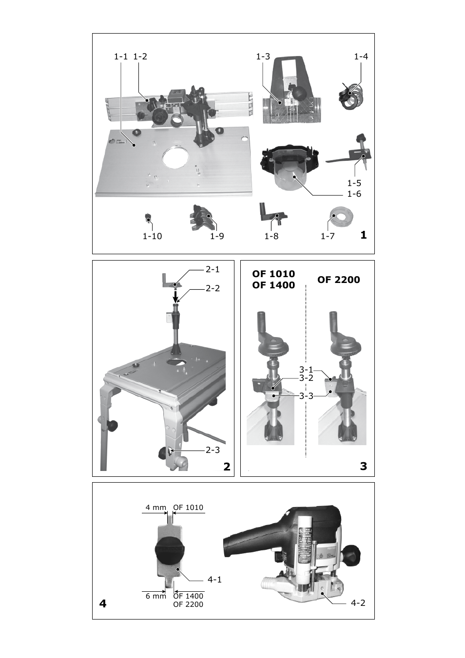 Festool CMS-OF User Manual | Page 3 / 100