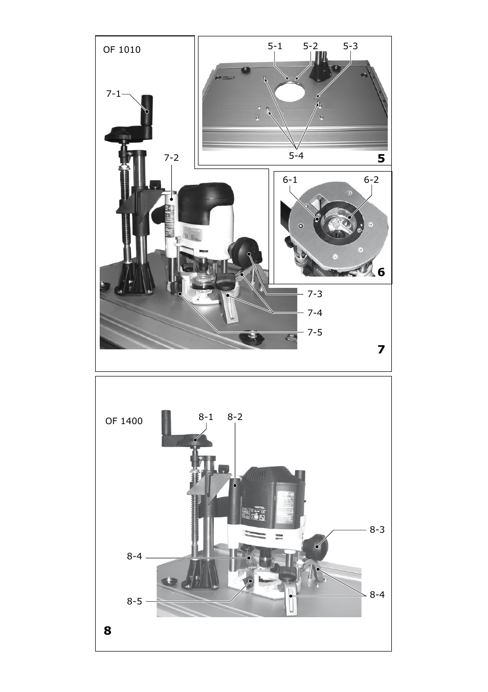 Festool CMS-OF User Manual | Page 4 / 100