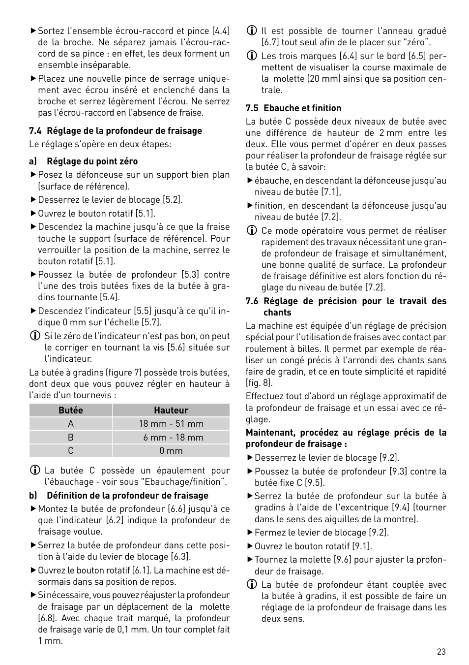 Festool OF 2200 EB User Manual | Page 23 / 116